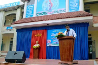 Trường THCS Đinh Bộ Lĩnh long trọng tổ chức Lễ kỷ niệm 40 năm ngày Nhà giáo Việt Nam 20 – 11