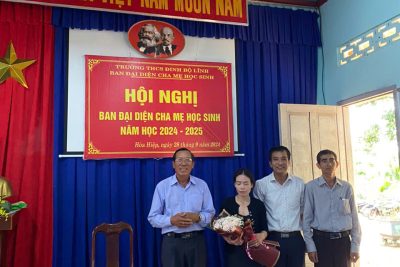 HỘI NGHỊ BAN ĐẠI DIỆN CHA MẸ HỌC SINH NHÀ TRƯỜNG NĂM HỌC 2024 – 2025